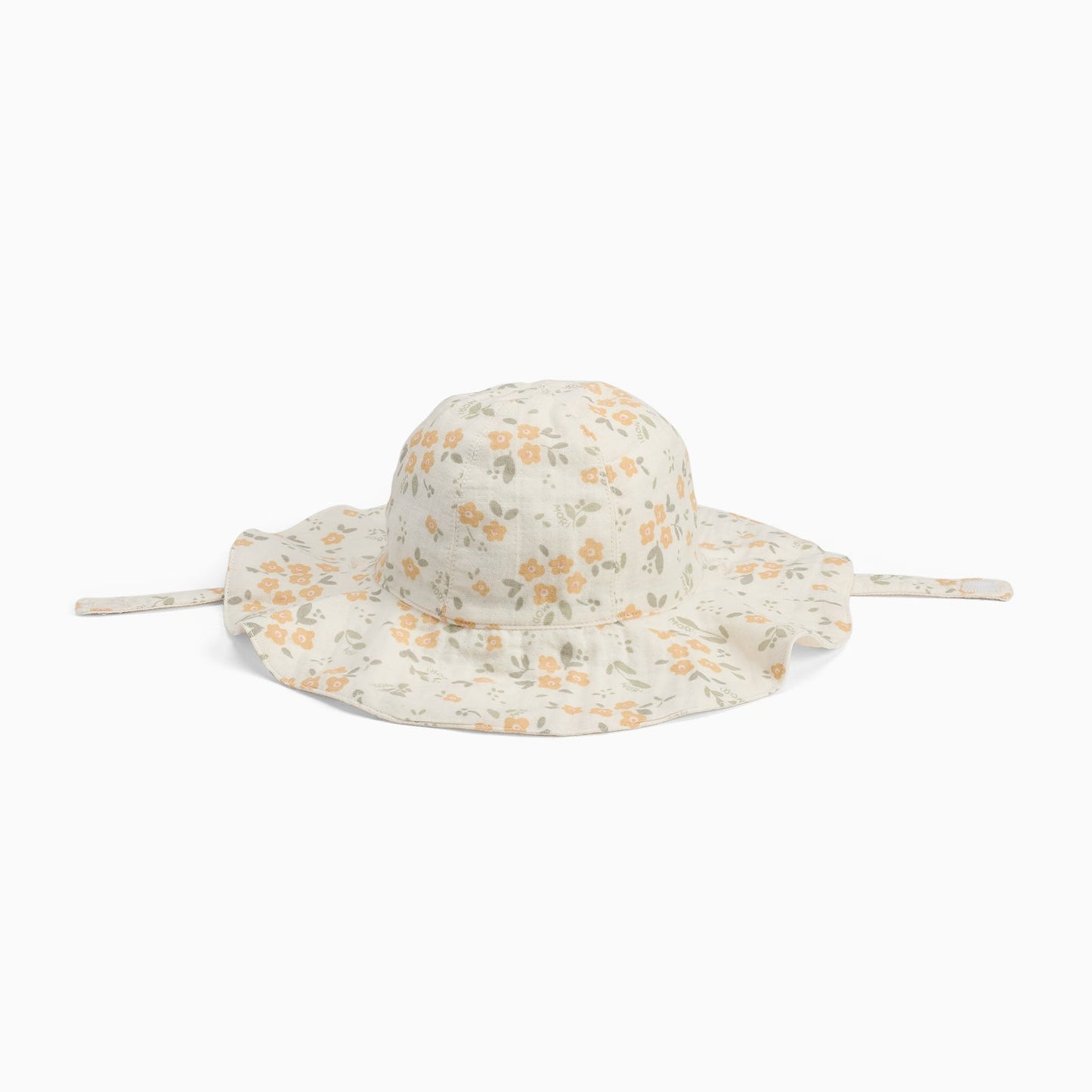Floral Muslin Floppy Hat