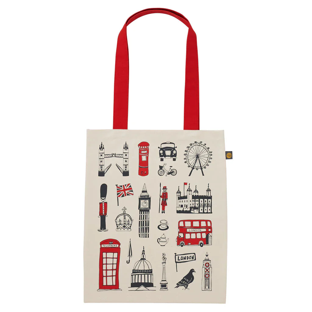 Victoria Eggs Big Smoke London Canvas Tote Bag