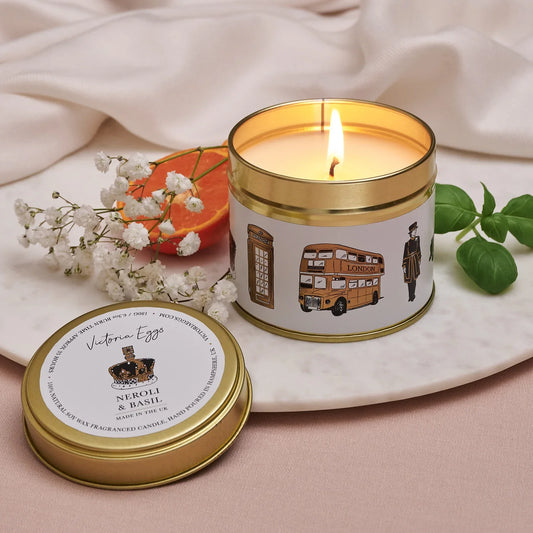 Victoria Eggs City of London Candle - Neroli & Basil