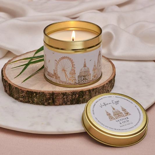 Victoria Eggs London Rooftops Candle - Vetiver & Oud