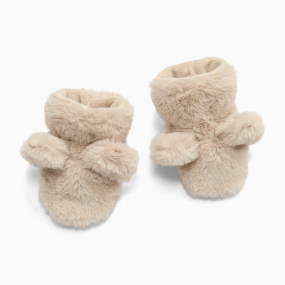 Bear Faux Fur Booties