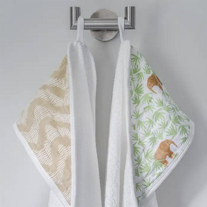 aden + anais Essentials Cotton Hooded Towels - 2 Pack - Tanzania