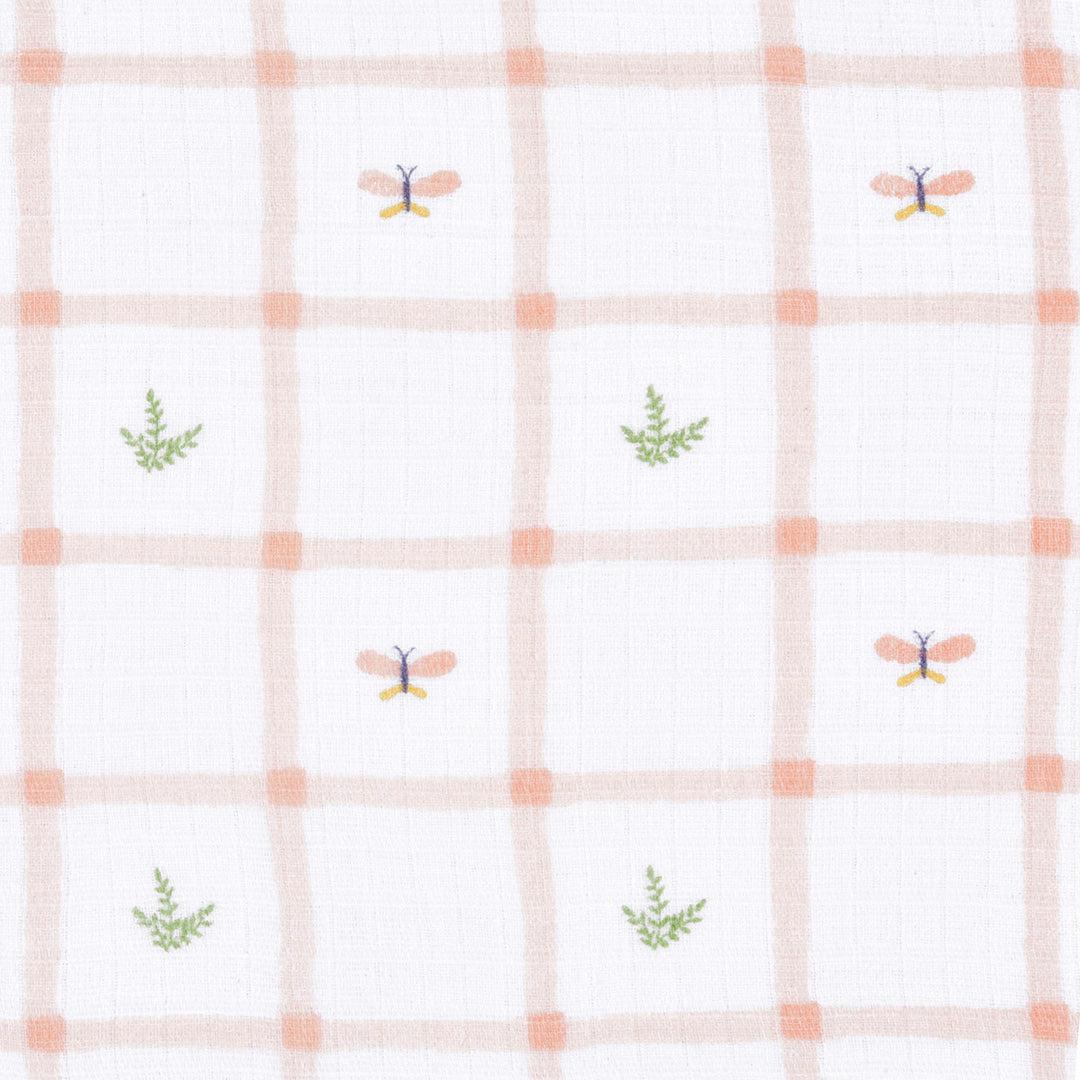 aden + anais Essentials Cotton Muslin Swaddle Blanket - 2 Pack - Country Floral