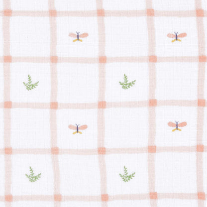 aden + anais Essentials Cotton Muslin Swaddle Blanket - 2 Pack - Country Floral
