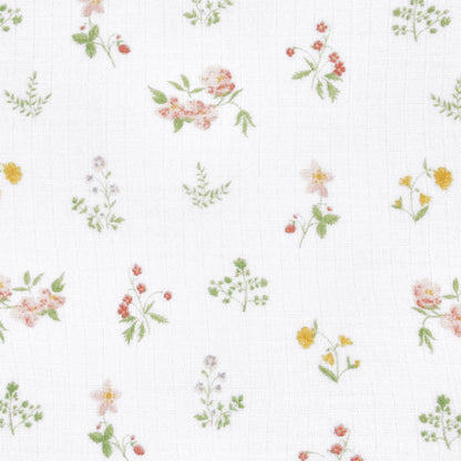 aden + anais Essentials Cotton Muslin Swaddle Blanket - 2 Pack - Country Floral