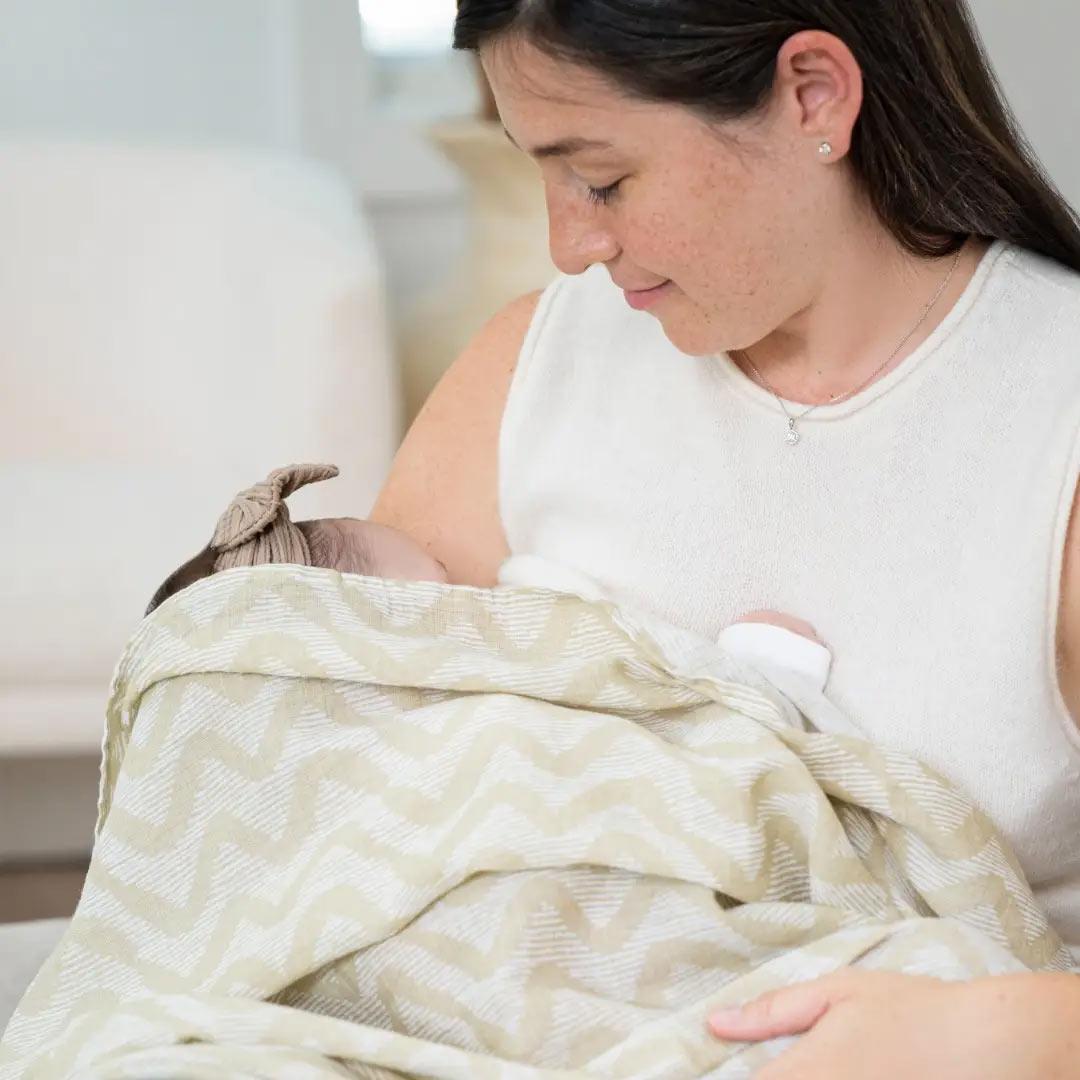 aden + anais Essentials Cotton Muslin Swaddle Blanket - 2 Pack - Tanzania