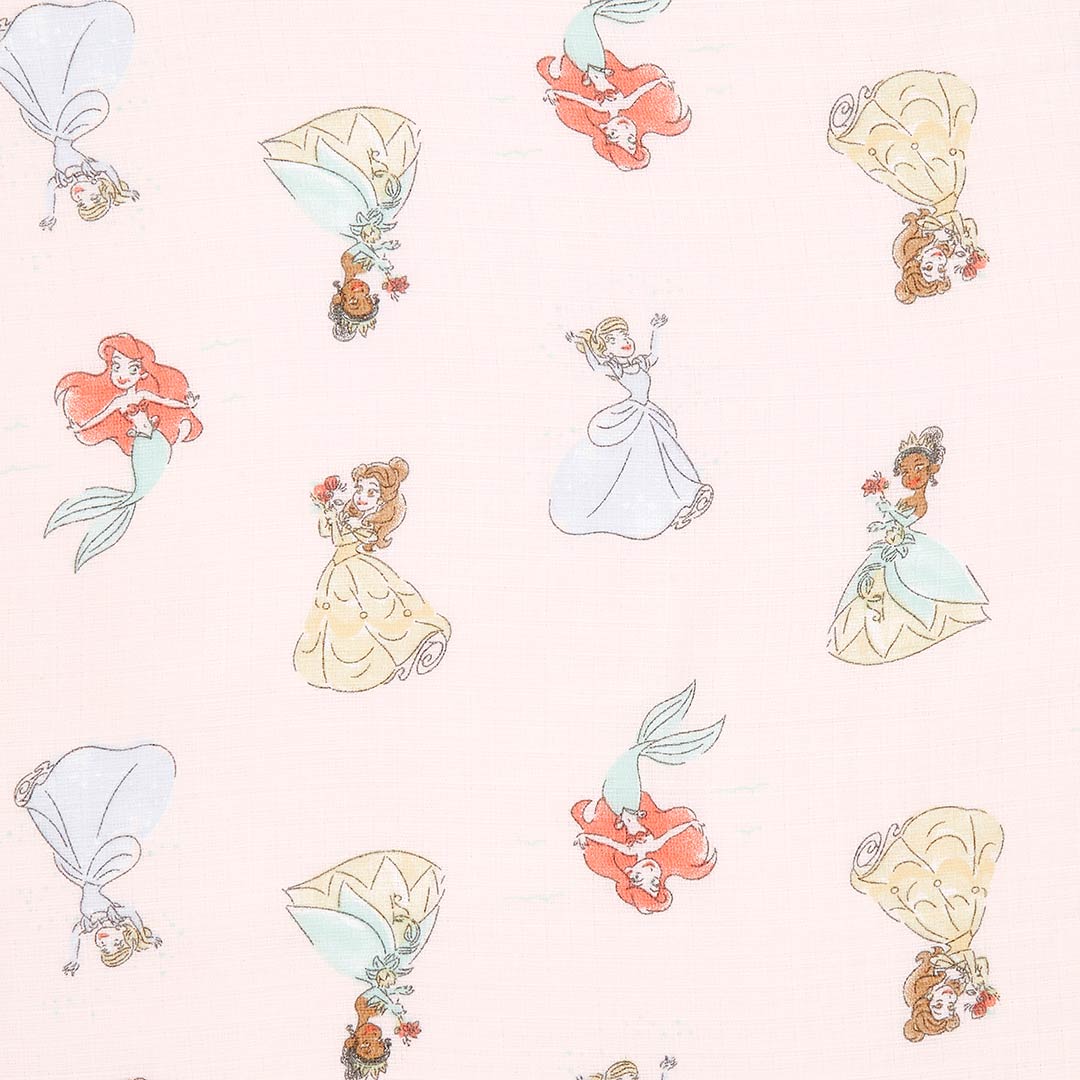 aden + anais Essentials Cotton Muslin Swaddle Blankets - 2 Pack - Disney Princess