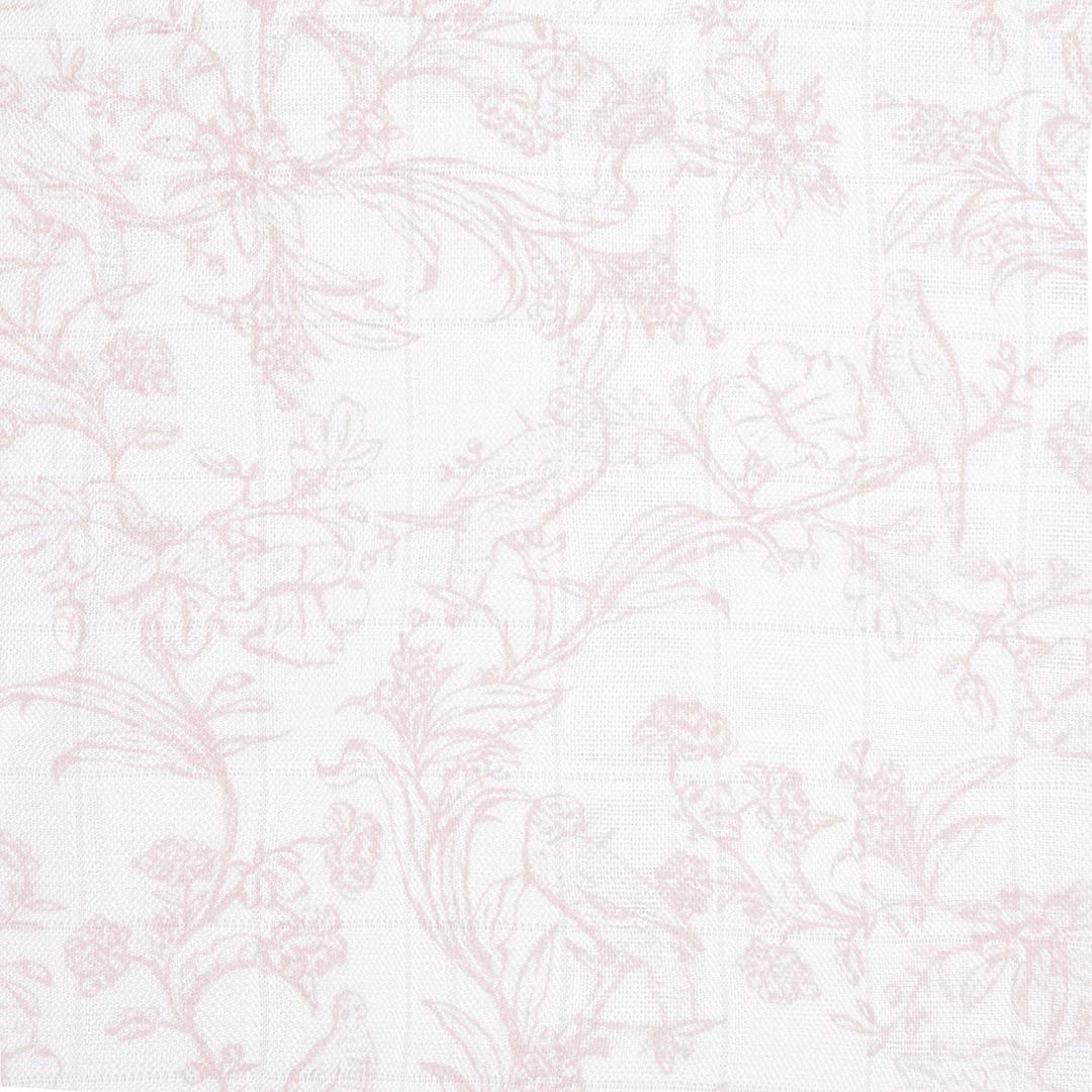 aden + anais Boutique Cotton Silky Soft Swaddles - 3 Pack - French Floral