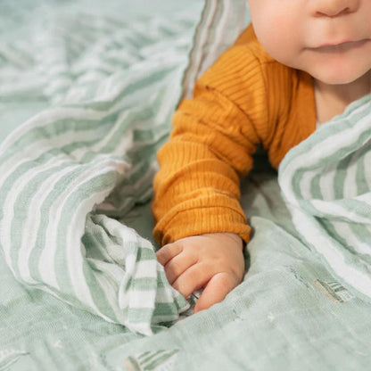 aden + anais Organic Cotton Swaddles - 4 Pack - Sailing Seas