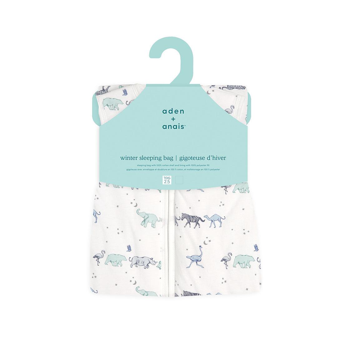 aden + anais Boutique Cotton Winter Sleeping Bag 2.5 TOG - Rising Star