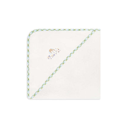 Avery Row Hooded Baby Towel - Little Farm