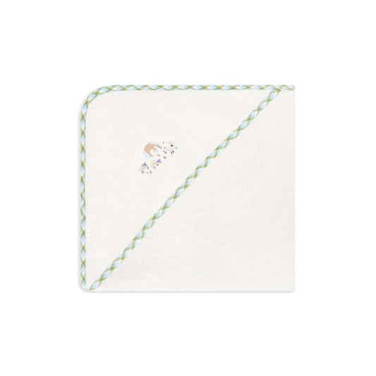Avery Row Hooded Baby Towel - Little Farm