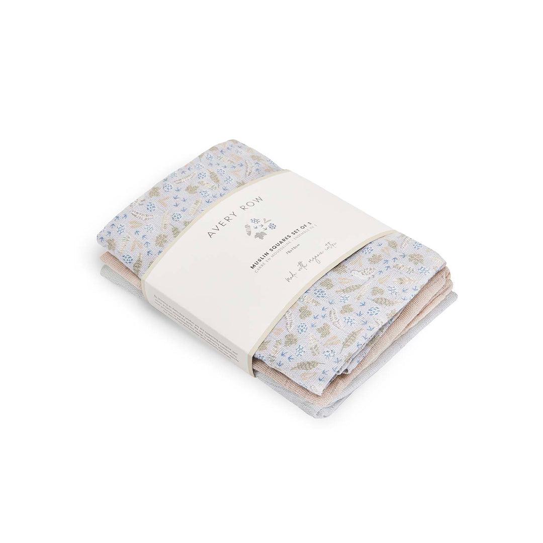 Avery Row Muslin Squares - Nature Trail - 3 Pack