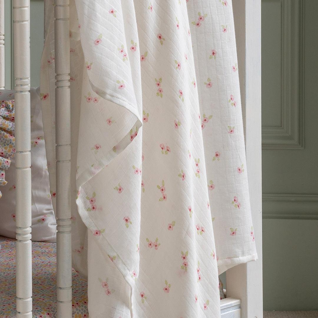 Avery Row Muslin Swaddle - Anemone