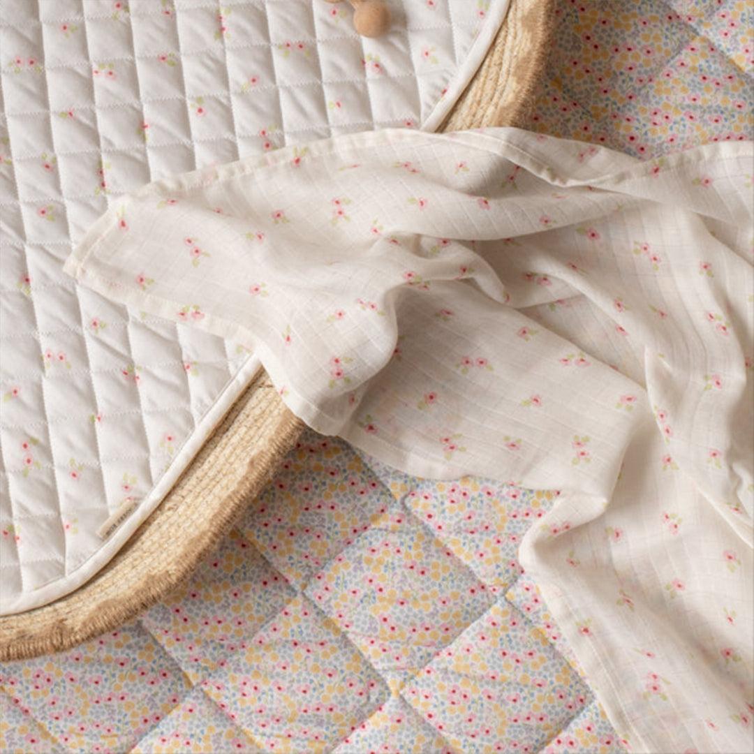 Avery Row Muslin Swaddle - Anemone