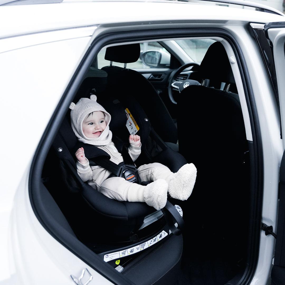 Axkid Spinkid 2 180 Car Seat - Coastal Storm Black