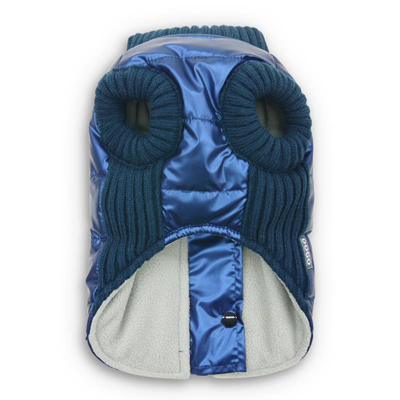 Dogo Pet - Runner Coat Metallic Blue