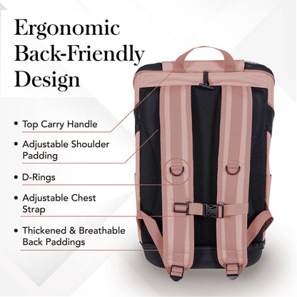 Ibiyaya - Ultralight Pro Pet Backpack Carrier Airline-Approved InCabin