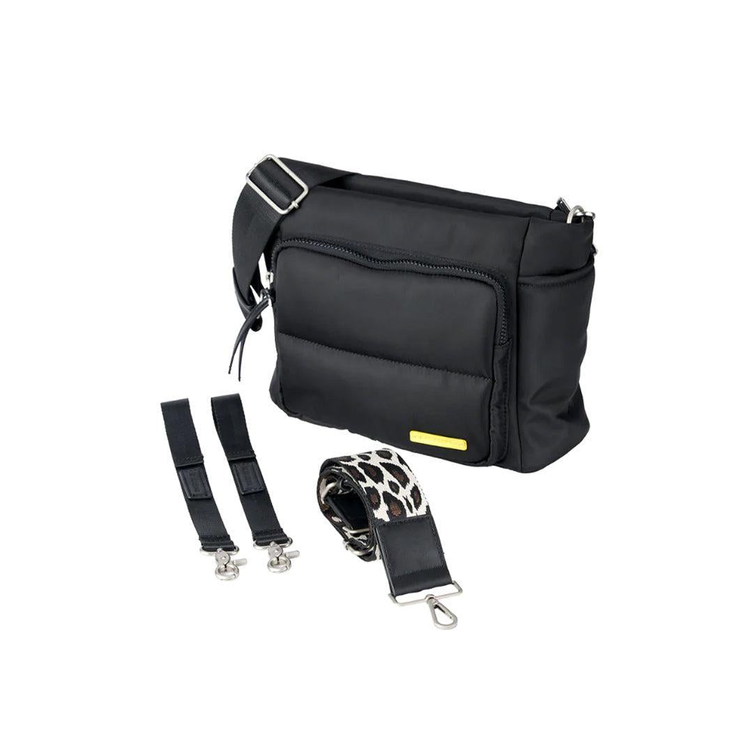 Bababing Joey Cross Body Changing Bag/ Stroller Organiser - Black