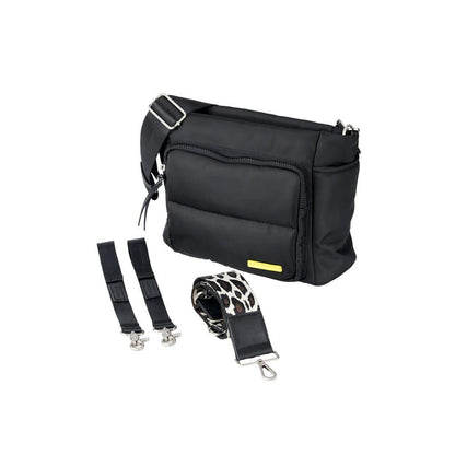 Bababing Joey Cross Body Changing Bag/ Stroller Organiser - Black