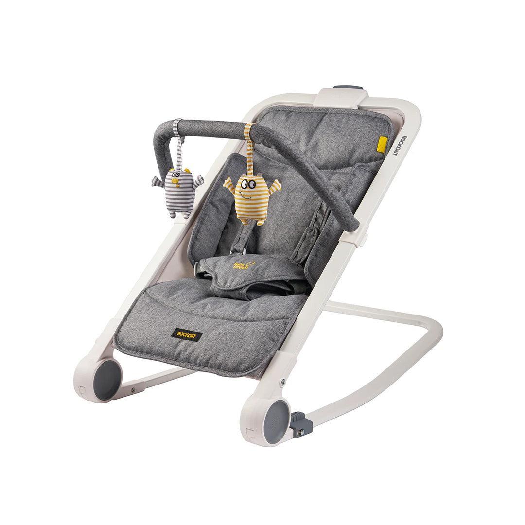 Bababing Rockout Baby Rocker - Grey Marl