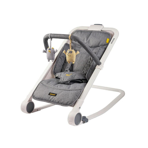Bababing Rockout Baby Rocker - Grey Marl