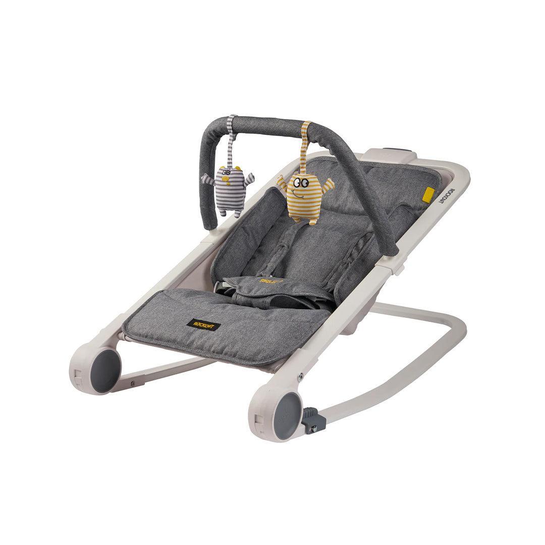 Bababing Rockout Baby Rocker - Grey Marl
