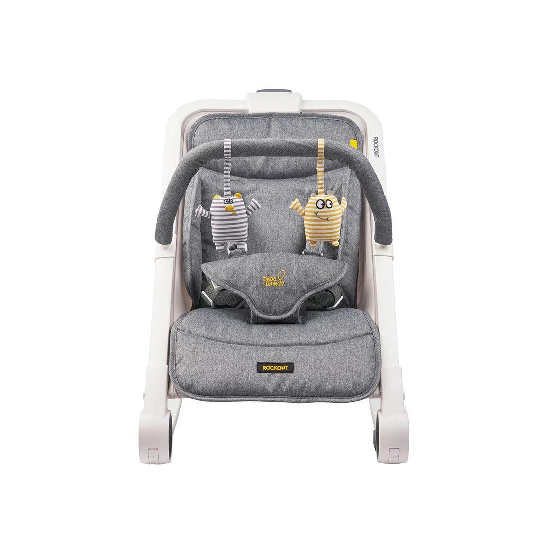 Bababing Rockout Baby Rocker - Grey Marl
