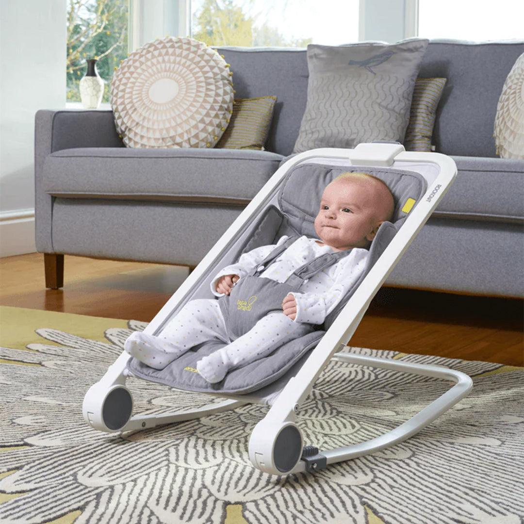 Bababing Rockout Baby Rocker - Grey Marl