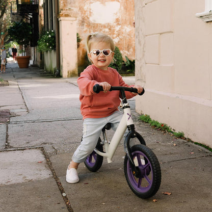 Babiators Polarised Heart Sunglasses - Sweet Cream