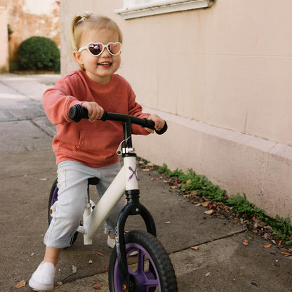 Babiators Polarised Heart Sunglasses - Sweet Cream