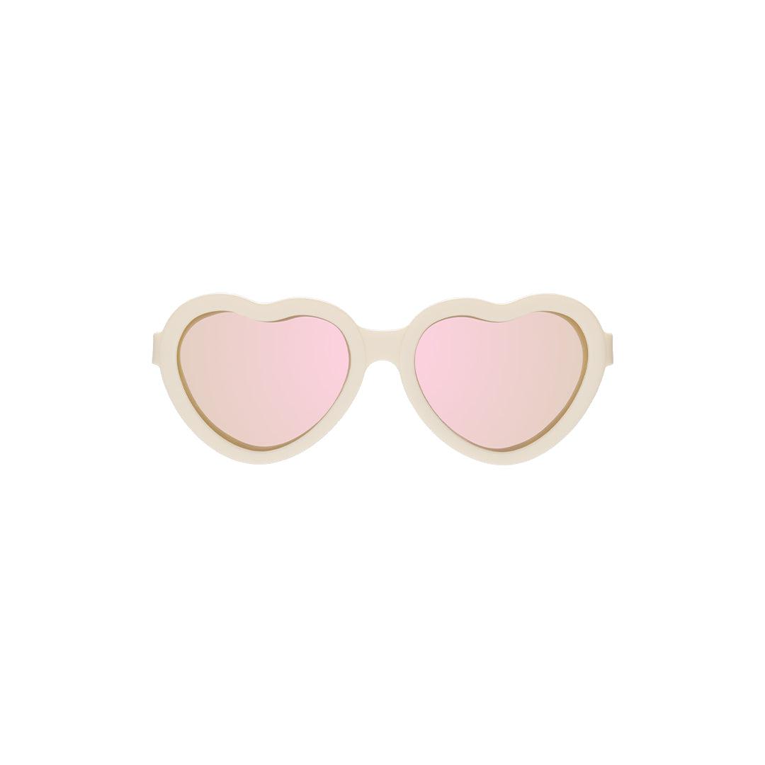 Babiators Polarised Heart Sunglasses - Sweet Cream