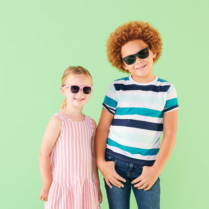 Babiators Polarised Navigator Sunglasses - Jet Black Smoke