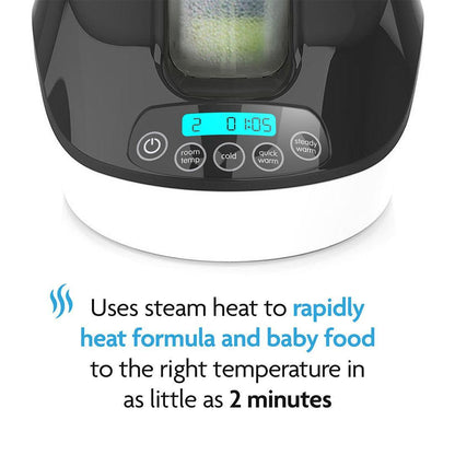 Baby Brezza Bottle + Breastmilk Warmer - Black & White