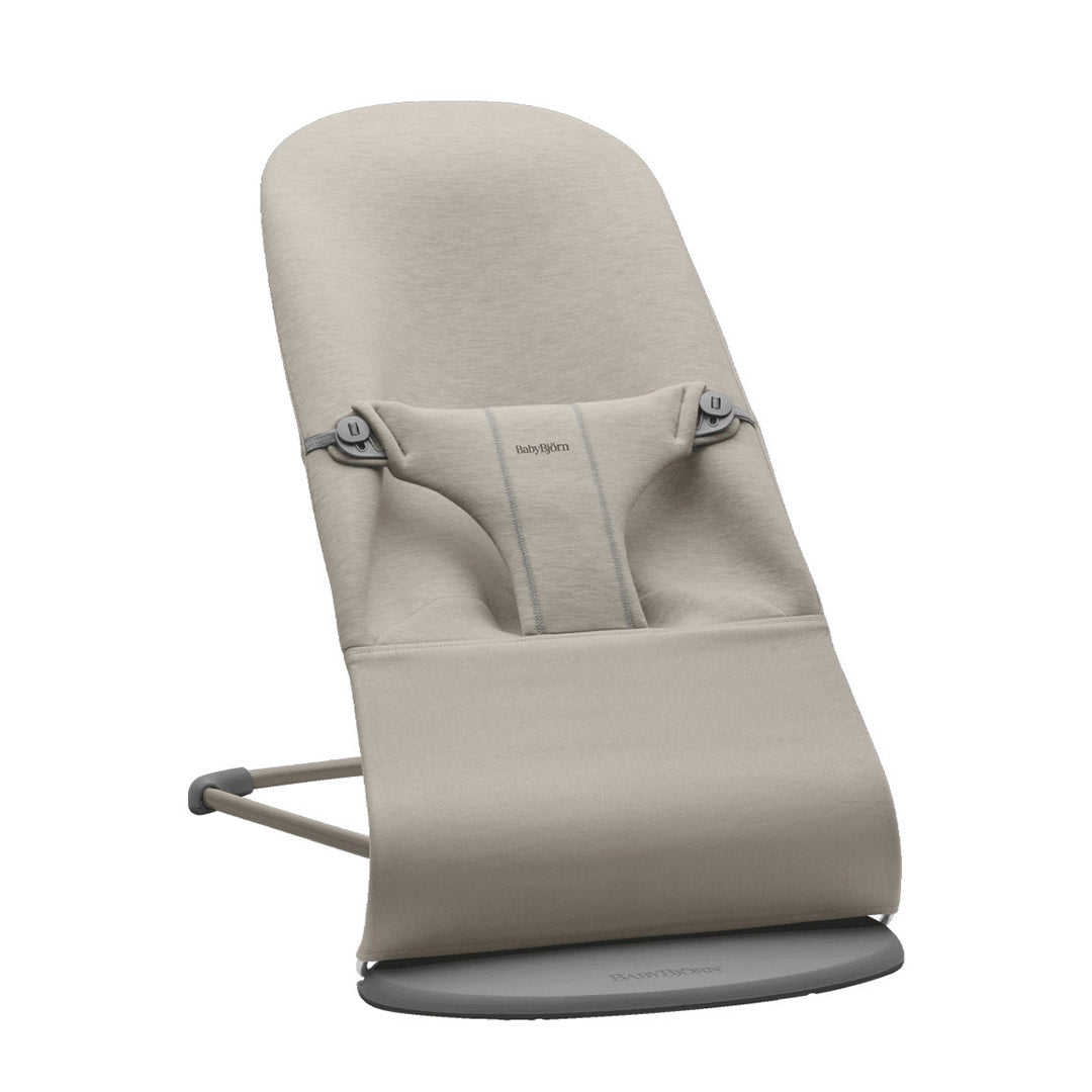 BabyBjorn Bouncer Bliss - 3D Jersey  - Sand Grey