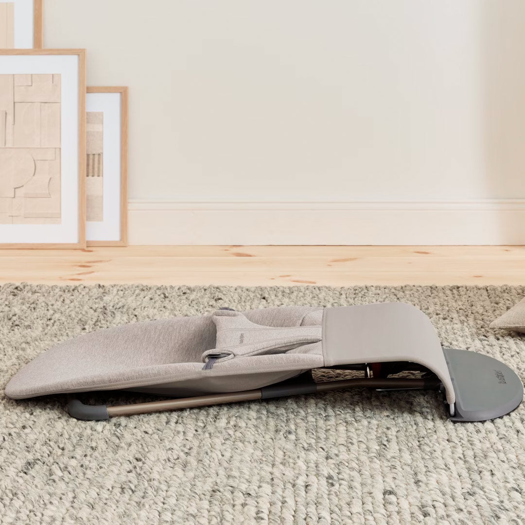 BabyBjorn Bouncer Bliss - 3D Jersey  - Sand Grey