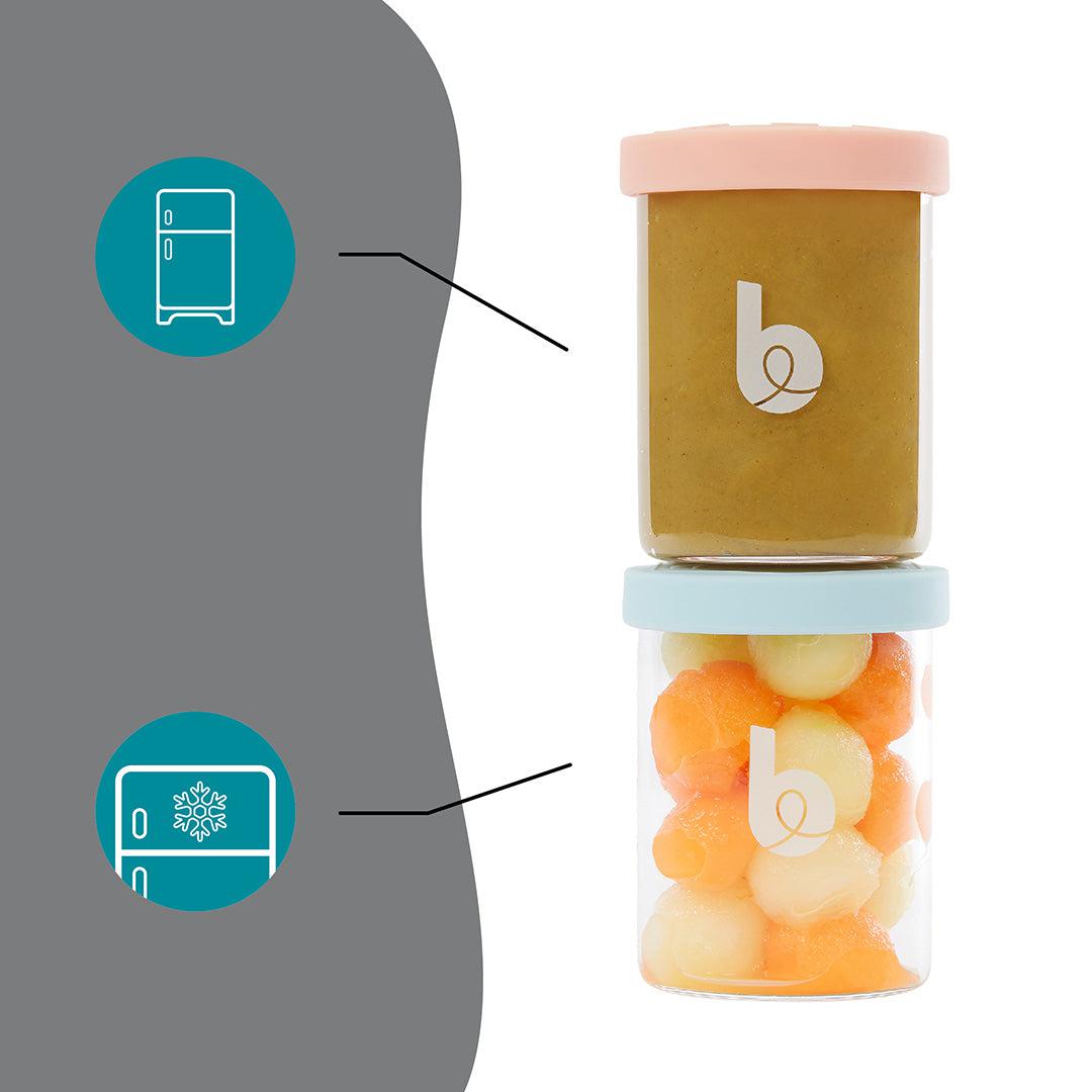 babymoov Isy Bowls Glass Babybols 6x 250ml + 3x 120ml - 9 Pack