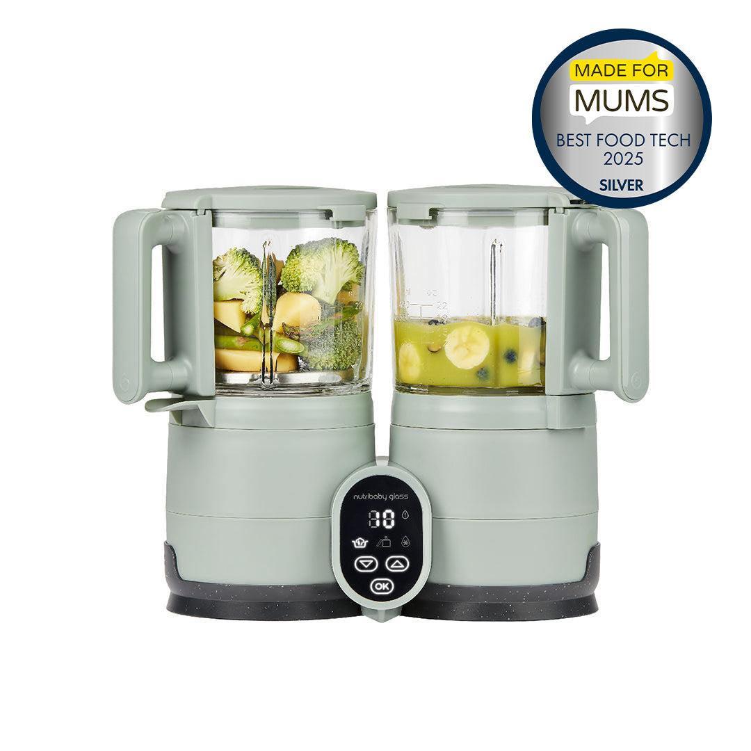 Babymoov Nutribaby Glass Baby Food Maker - Green