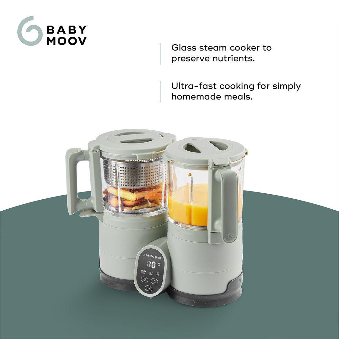 Babymoov Nutribaby Glass Baby Food Maker - Green