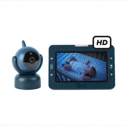 Babymoov YOO MASTER PLUS HD Motorised video babymonitor, screen 5" - Blue