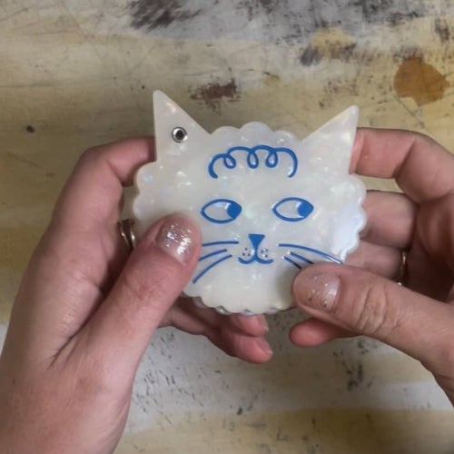 Cloud Cat Mirror