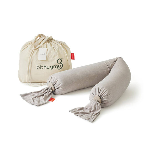 bbhugme Pregnancy Pillow - Seashell Beige/Sand