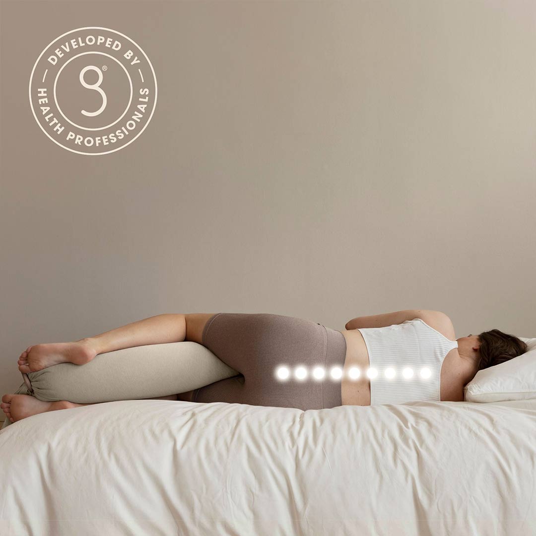 bbhugme Pregnancy Pillow - Seashell Beige/Sand