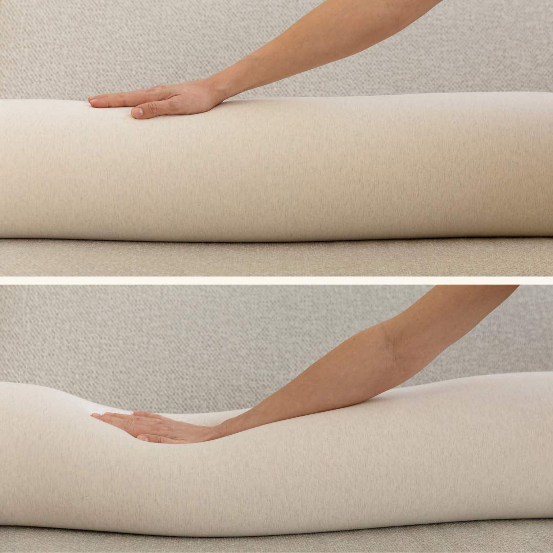bbhugme Pregnancy Pillow - Soft White