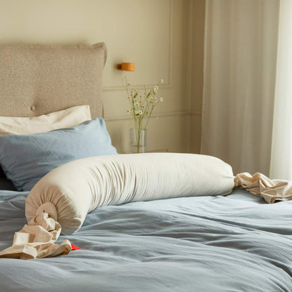 bbhugme Pregnancy Pillow - Soft White