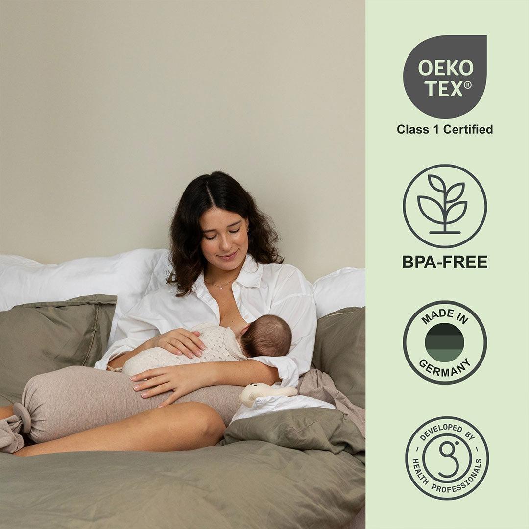 bbhugme Nursing Pillow - Seashell Beige