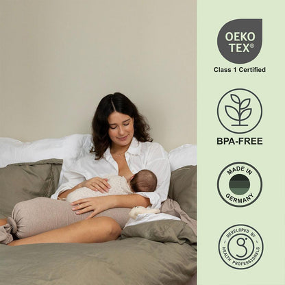 bbhugme Nursing Pillow - Seashell Beige