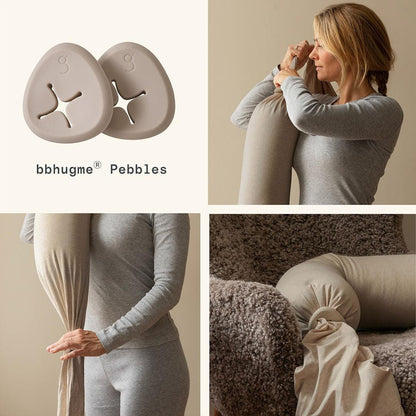 bbhugme Nursing Pillow - Seashell Beige