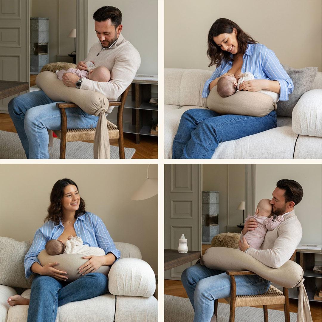bbhugme Nursing Pillow - Seashell Beige
