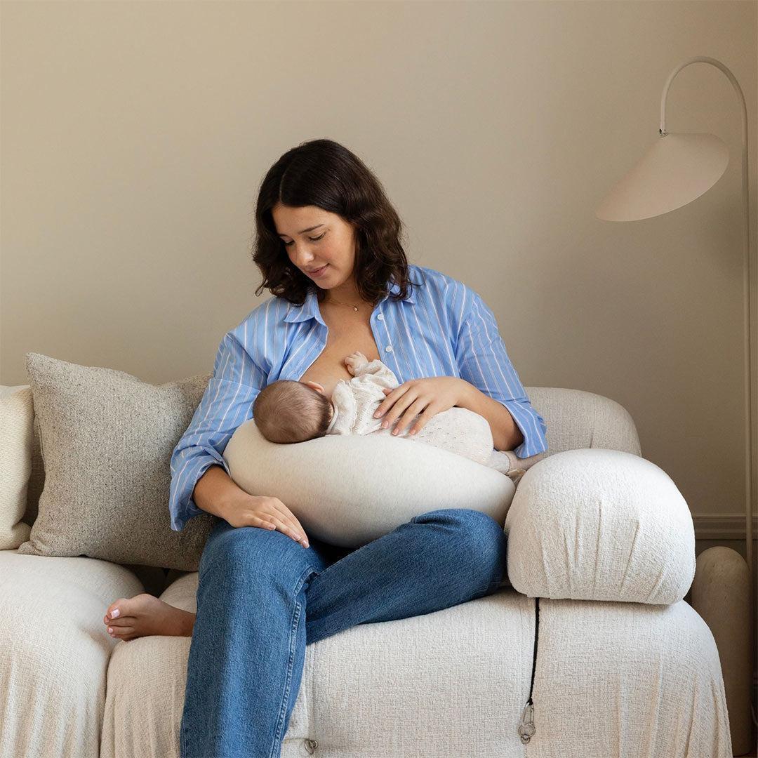 bbhugme Nursing Pillow Cover - Soft White
